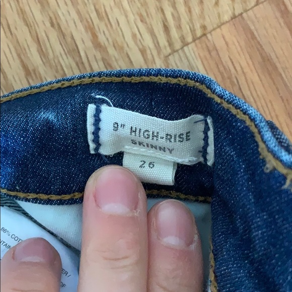 Madewell 9” high rise jeans - Picture 3 of 4